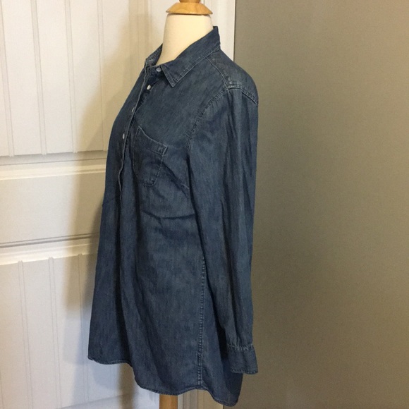 Gap Denim Tunic Top - Picture 2 of 7